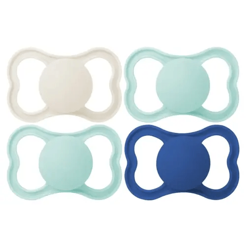 MAM Air Matte Pacifiers, Binky for 16+ Months, BPA-Free Silicone Nipple, Ideal for Sensitive Skin & Breastfed Newborns, Easy to Clean, Developed with Medical Experts, 2 Count Binkies