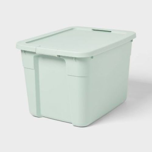 20gal Latching Storage Tote Daydream Green - Brightroom™
