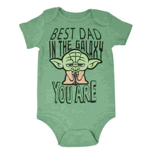 Star Wars Yoda Father's Day Newborn Baby Boys Bodysuit Newborn to Infant