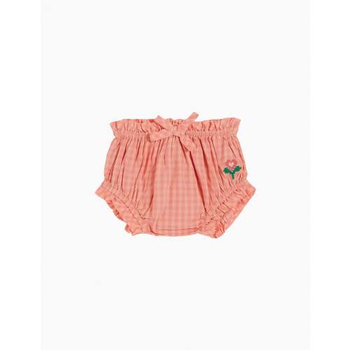 Gingham Bloomer in Vichy Peony