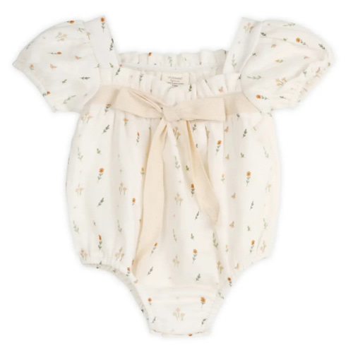 Boho Floral Bow Bubble – Little Josie's