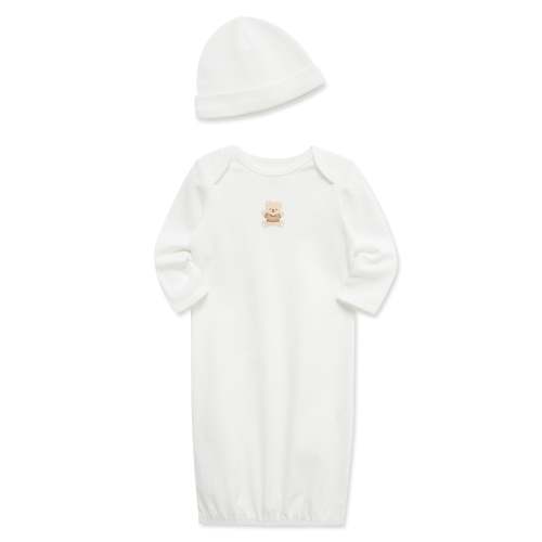 Gentle Bear Sleeper Gown and Hat