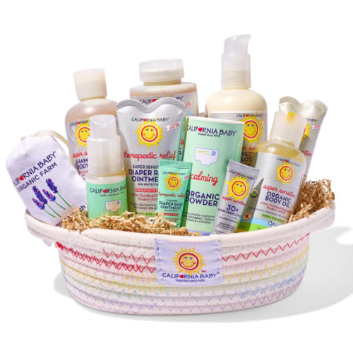 California Baby Welcome Gift Basket