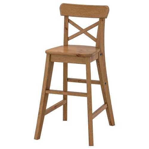 INGOLF Junior chair - antique stain