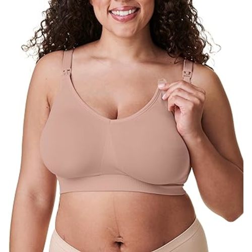 Bravado Designs Body Silk Seamless Nursing Bra for Breastfeeding, Wireless Maternity Bra