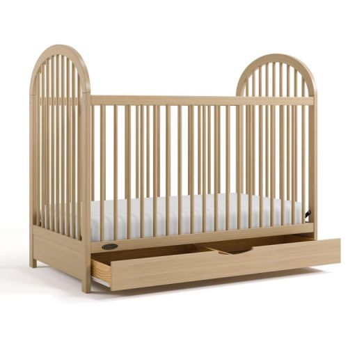 Graco Olivia 3-In-1 Convertible Crib With Drawer Driftwood
