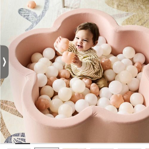 Baby and Toddler Flower Pop-Up Ball Pit with Flower Balls