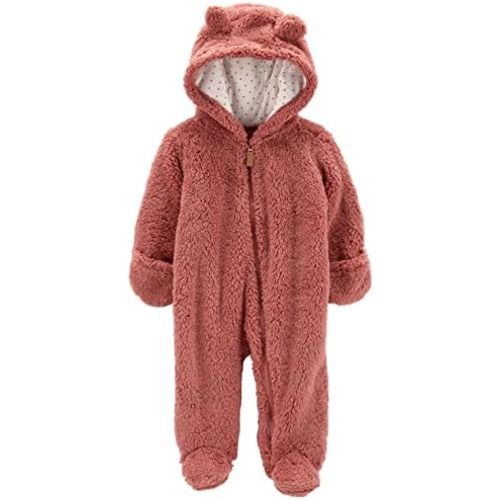 Carter's 0-9 Months Hooded Sherpa Bunting Pram