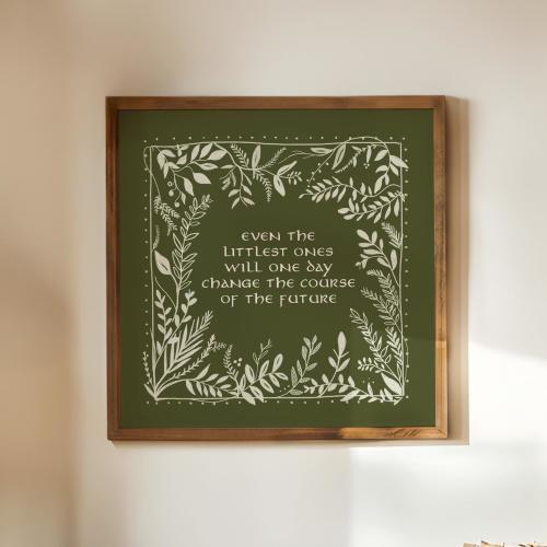 Change the Future Nursery Quote, Digital Download, Inspiring Art Boys or Girls Room