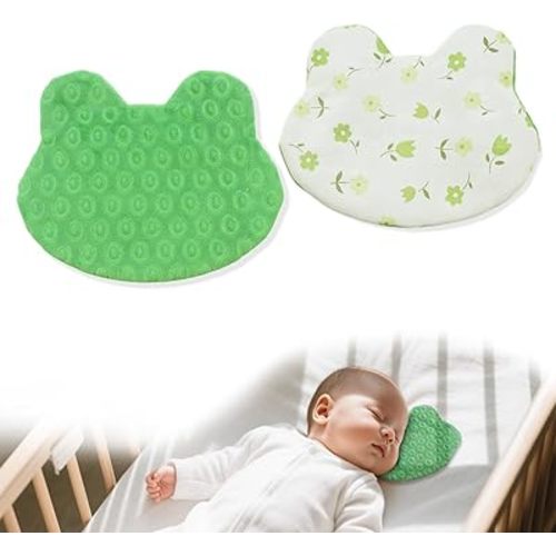 2 Pack Scented Comfort Rabbit for NICU Babies, Soft Bonding Companions to Ease Separation Anxiety, Keeps Mom’s Scent Close for Preemies & Newborns, Infant Preemie and Parent Bonding NICU Gifts (Frogs)