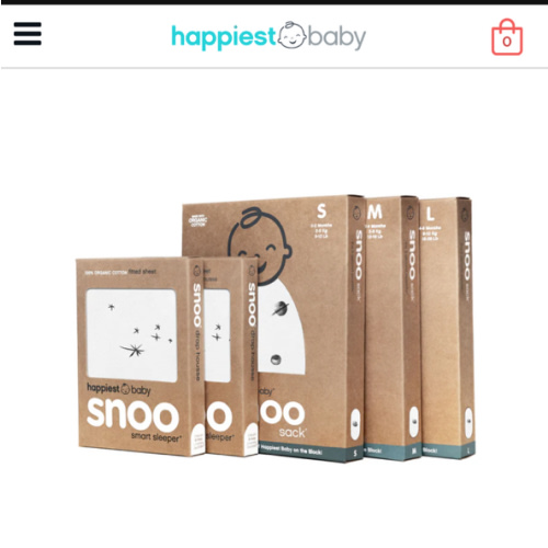 SNOO Sleep Sack Bundle in Small, Medium, Large Sizes and Sheets – Happiest Baby - Ivory Galaxy