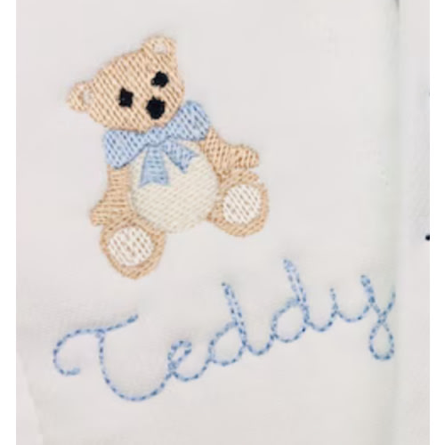Teddy Porter Burp Cloth