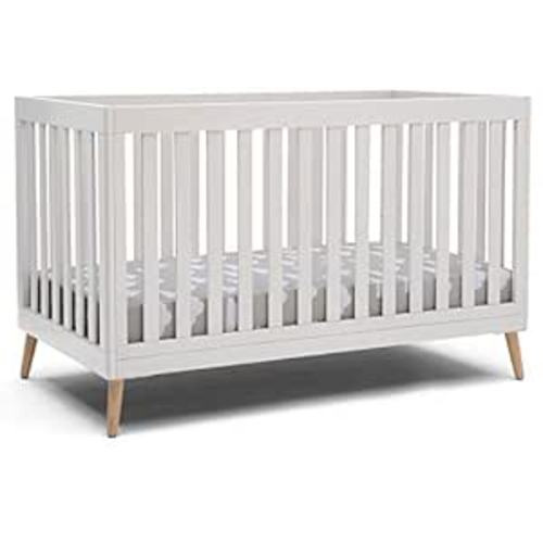 Amazon.com : Delta Children Essex 4-in-1 Convertible Baby Crib, Bianca White with Natural Legs : Baby
