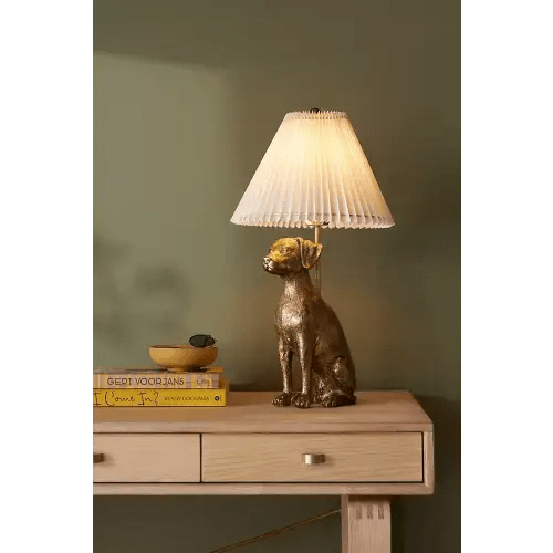The Icon Table Lamp: Dog Edition | Anthropologie