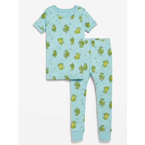 Snug-Fit Printed Pajama Set for Toddler & Baby