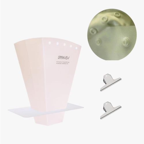 Cloth Diaper Sprayer Splatter Shield - Snap Design to Avoid Falling, Stable Placement Allows for One-handed Rinsing. Cloth Diapers, Dog Diapers, Lick Mat, Shoes, Clothes etc.