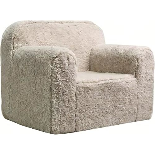 Toddler & Kids Chairs Comfy - Toddler Couch with Washable Zipper Cover & Top Handle, Stable High-Resilience Foam Pre-Assembled Kids Sofa, for Play & Rest, Gifts for Boys Girls for Ages 1-6