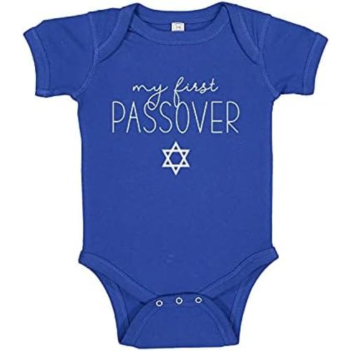 My First Passover Baby Tee Bodysuit Infant Snap For Babies