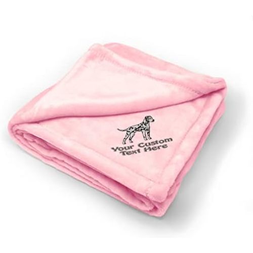 Custom Embroidery Nursery Bedding Baby Blankets for Boys & Girls Dalmatian