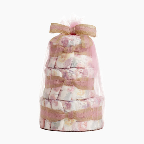 The Honest Company Diaper Cake - Rose Blossom