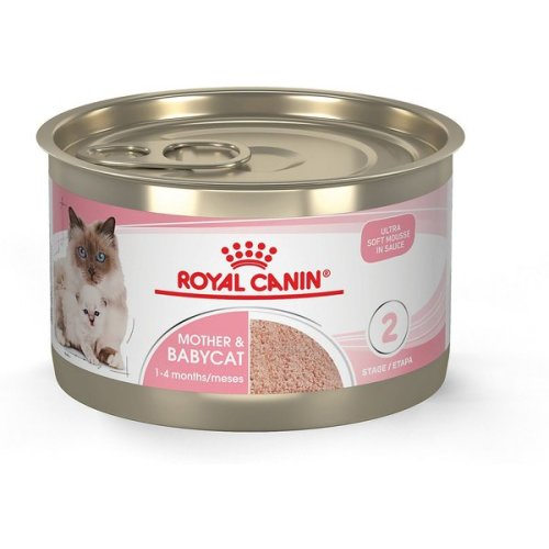 Royal Canin Mother & Babycat Ultra Soft Mousse Wet Kitten Food - 5.1 oz cans (24 pack)