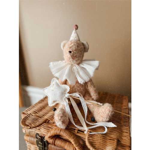 Boucle teddy bear, READY to ship, stuffed teddy bear, teddy bear toy, handmade teddy bear, memory teddy bear, birthday toy