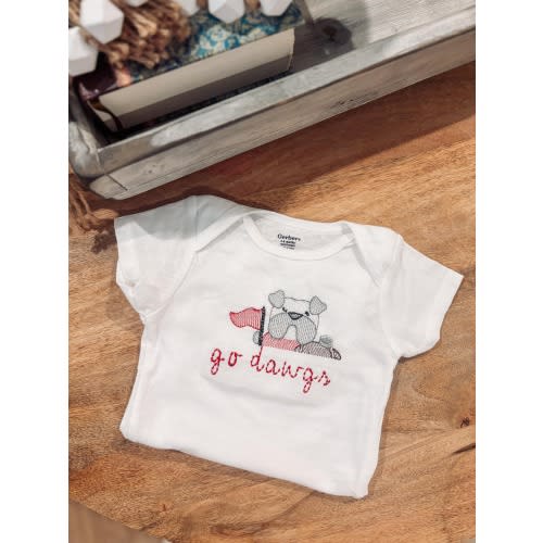 Georgia Football Onsie