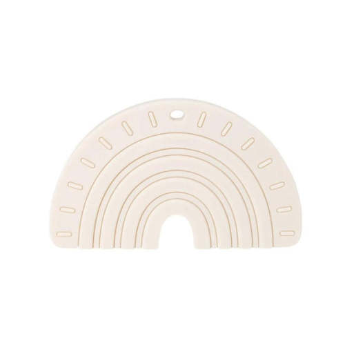 Pretty Please Teethers | Modern Rainbow & Rays Teether | Wheat