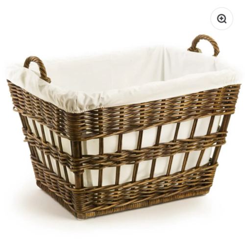 Wicker French Laundry Basket – The Basket Lady