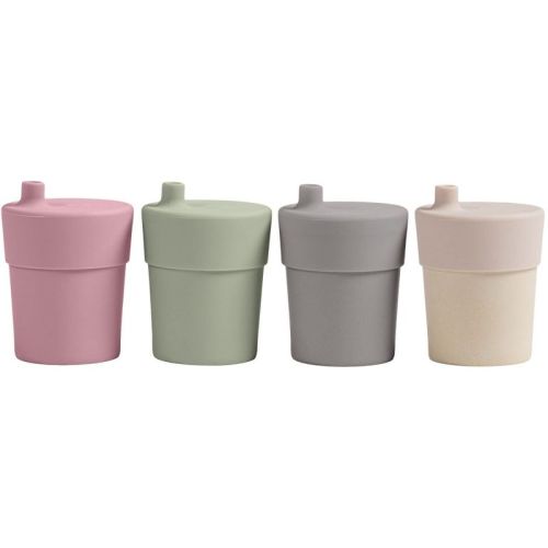 Weesprout Bamboo Grow-with-me Sippy Cups With Lids, 10 Oz, Set Of Four, Babies Kids & Toddlers