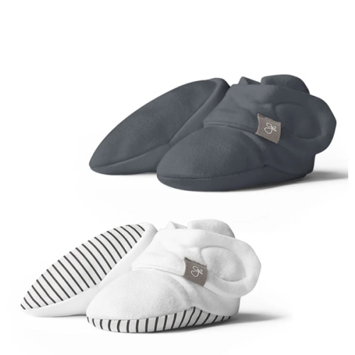 STAY ON 2-PACK BOOTS | STRIPE GRAY + MIDNIGHT – goumikids