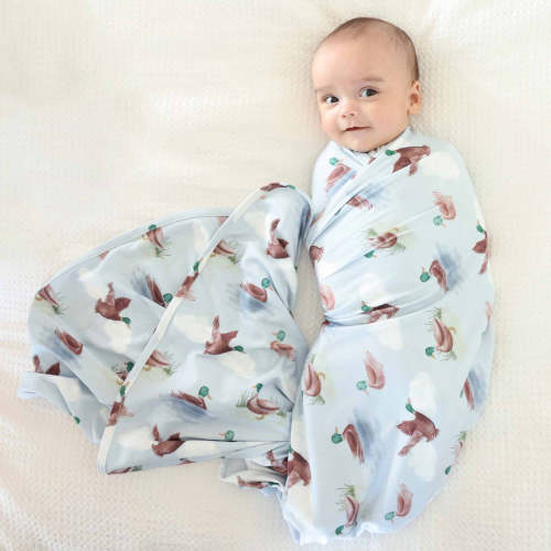 Little Duckling Oversized Swaddle Blanket