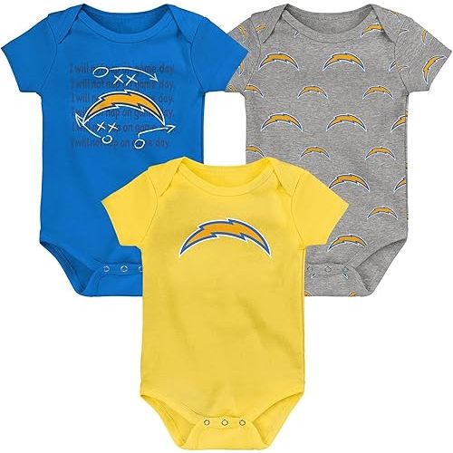 Outerstuff Newborn & Infant NFL Team Starter 3-Pack Bodysuit Set