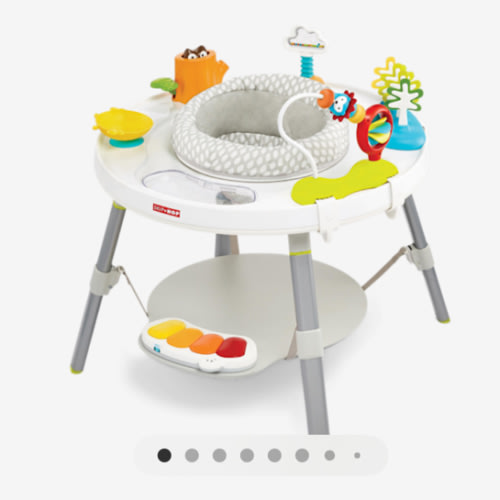 Skip Hop Baby Activity Center: Interactive Play Center with 3-Stage Grow-with-Me Functionality, 4mo+, Explore & More