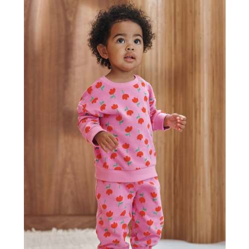 Baby French Terry Sweatshirt & Sweatpants Set | Hanna Andersson