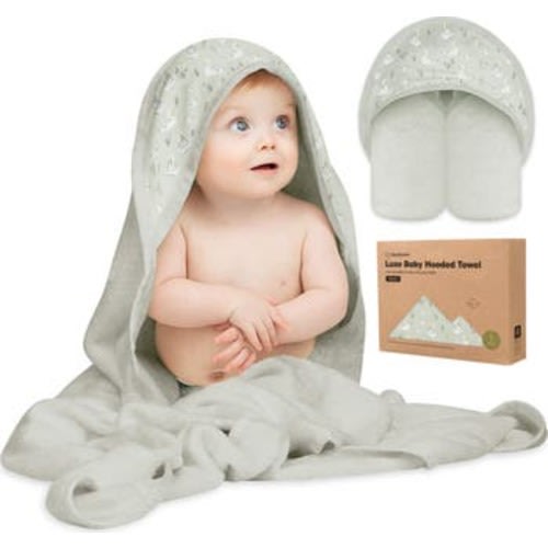 Luxe Baby Hooded Towel, Medium