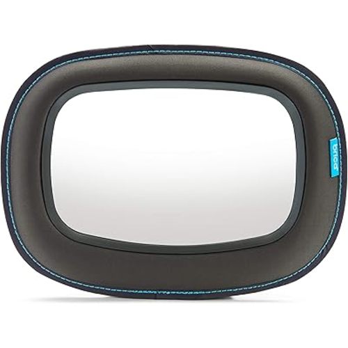 Munchkin® Brica® Baby in-Sight® Car Mirror, Crash Tested and Shatter Resistant, Dark Grey