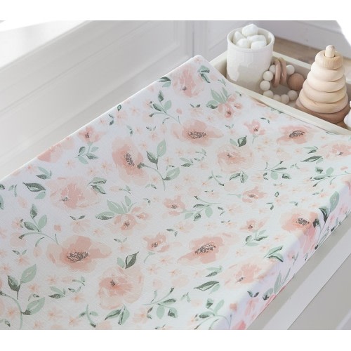Meredith Organic Muslin Changing Pad - Insert and Cover