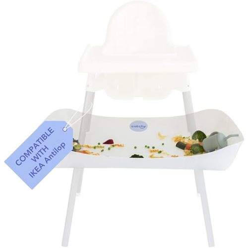 Catchy - Food and Mess Catcher - Compatible with IKEA Antilop High Chair - Food Catching Accessory for Highchairs - Baby & Toddler Food Mat Catcher