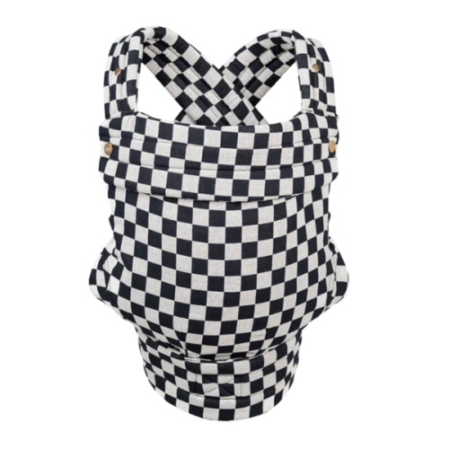 The Monarch Carrier - Ebony Check