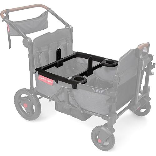 Radio Flyer Voya Stroller Wagon Accessory, Car Seat Adapter (Graco), Stroller Wagon Car Seat Adapter (Graco) for 4 Seater Low or High Sides Stroller Wagon
