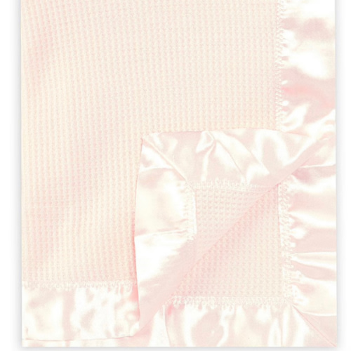 Starting Out Baby Satin-Trim Blanket
