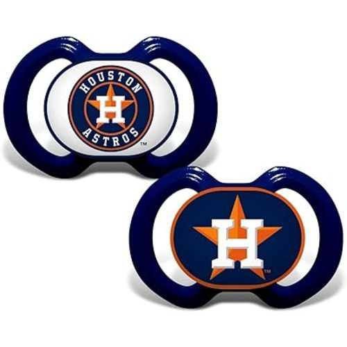 Baby Fanatics Houston Astros 2-Pack Pacifiers