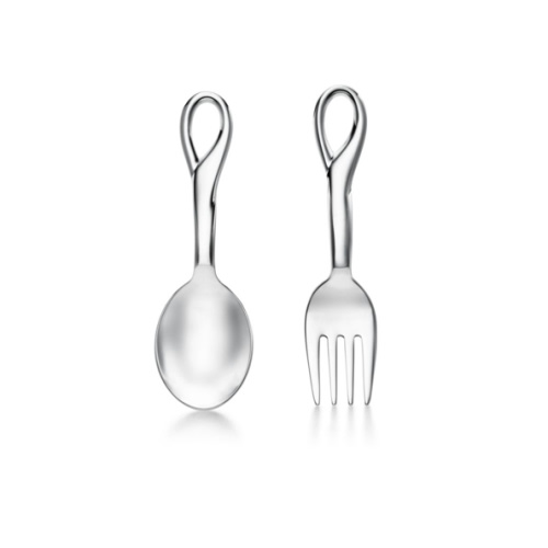 Elsa Peretti® Padova™ Fork and Spoon Baby Set