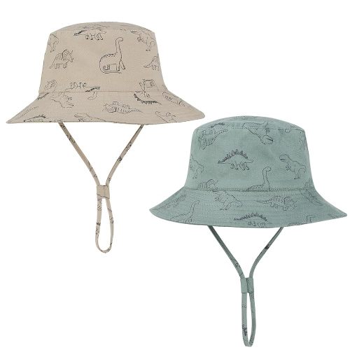 Baby Sun Hat UPF 50+ Sun Protective Toddler Bucket Hat Summer Kids Beach Hats Wide Brim Outdoor Play Hat for Boys Girls