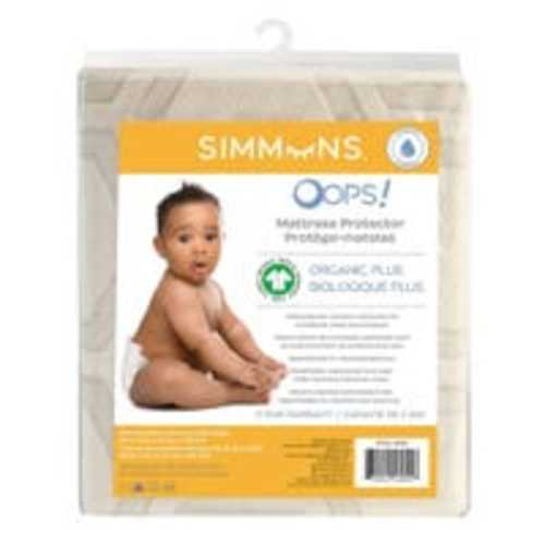 Simmons Oops- Simmons Mattress Protector Organic Plus - Clement