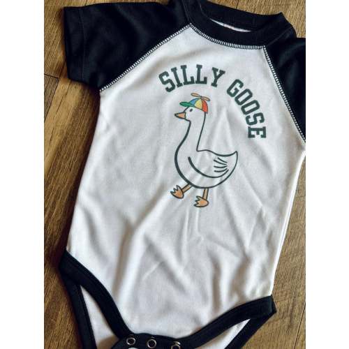 Silly Goose Raglan Bodysuit - Infant