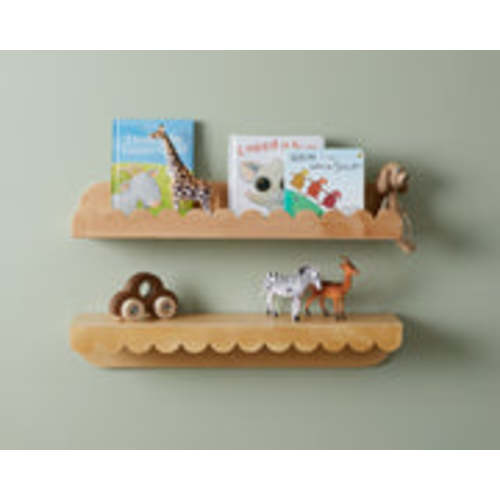 Sarah Scalloped Wall Shelf | Decor