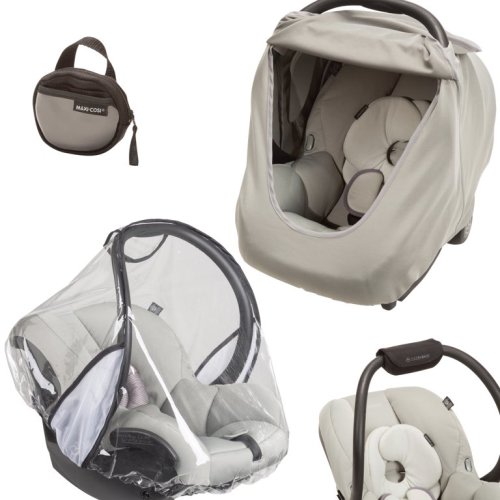 Maxi-Cosi Infant Car Seat Accessory Kit Gift Set, Tan