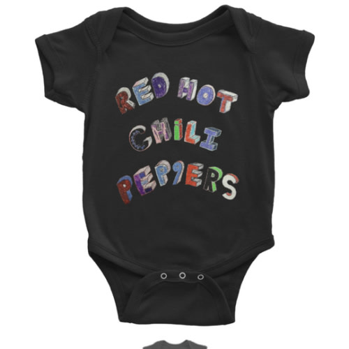 Red Hot Chili Peppers Cartoon Bodysuit 430537 | Rockabilia Merch Store